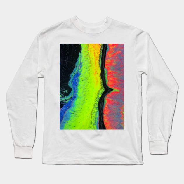 Bang Pop 12 Long Sleeve T-Shirt by Chromasolstice